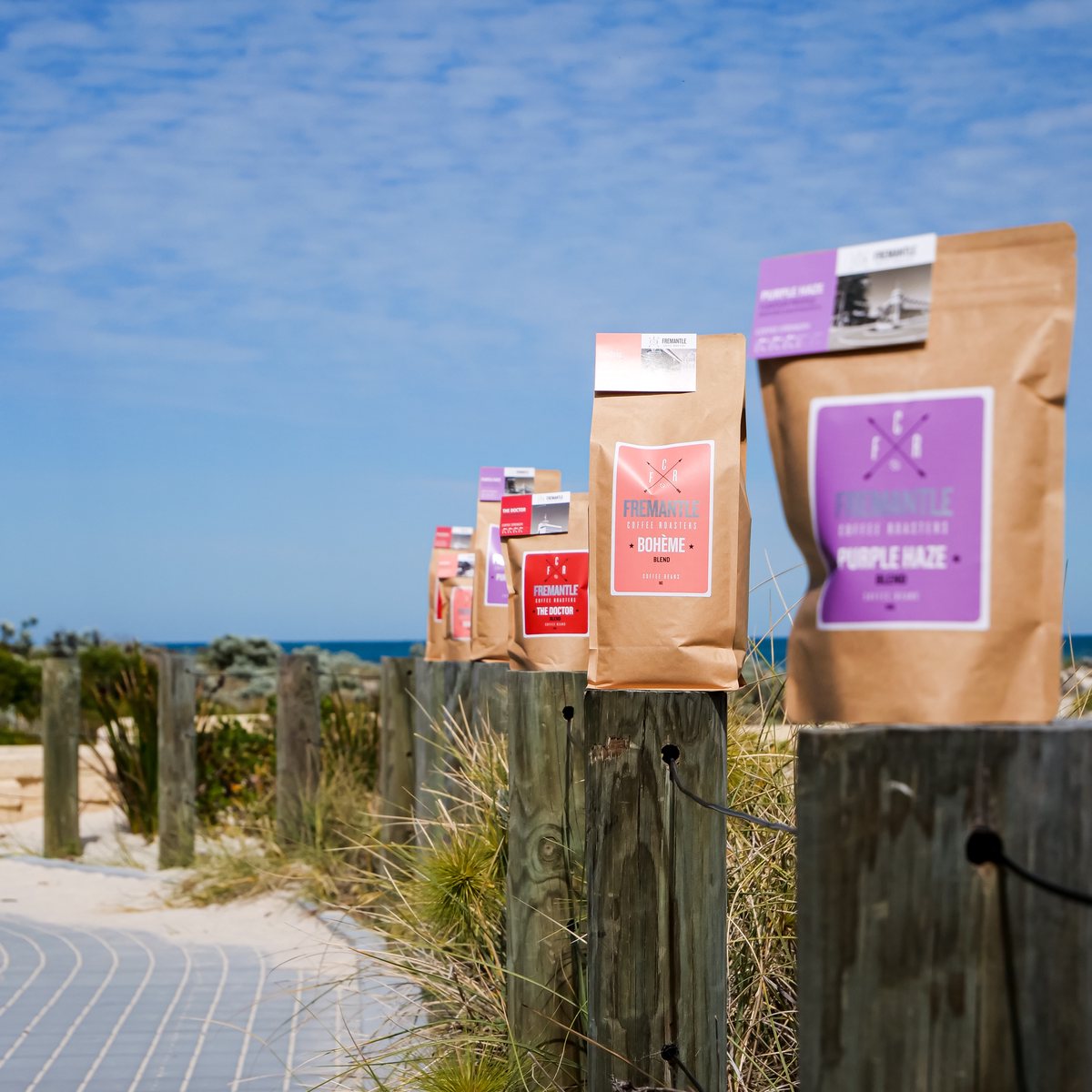 Early Fremantle Coffee Roasters product imagery