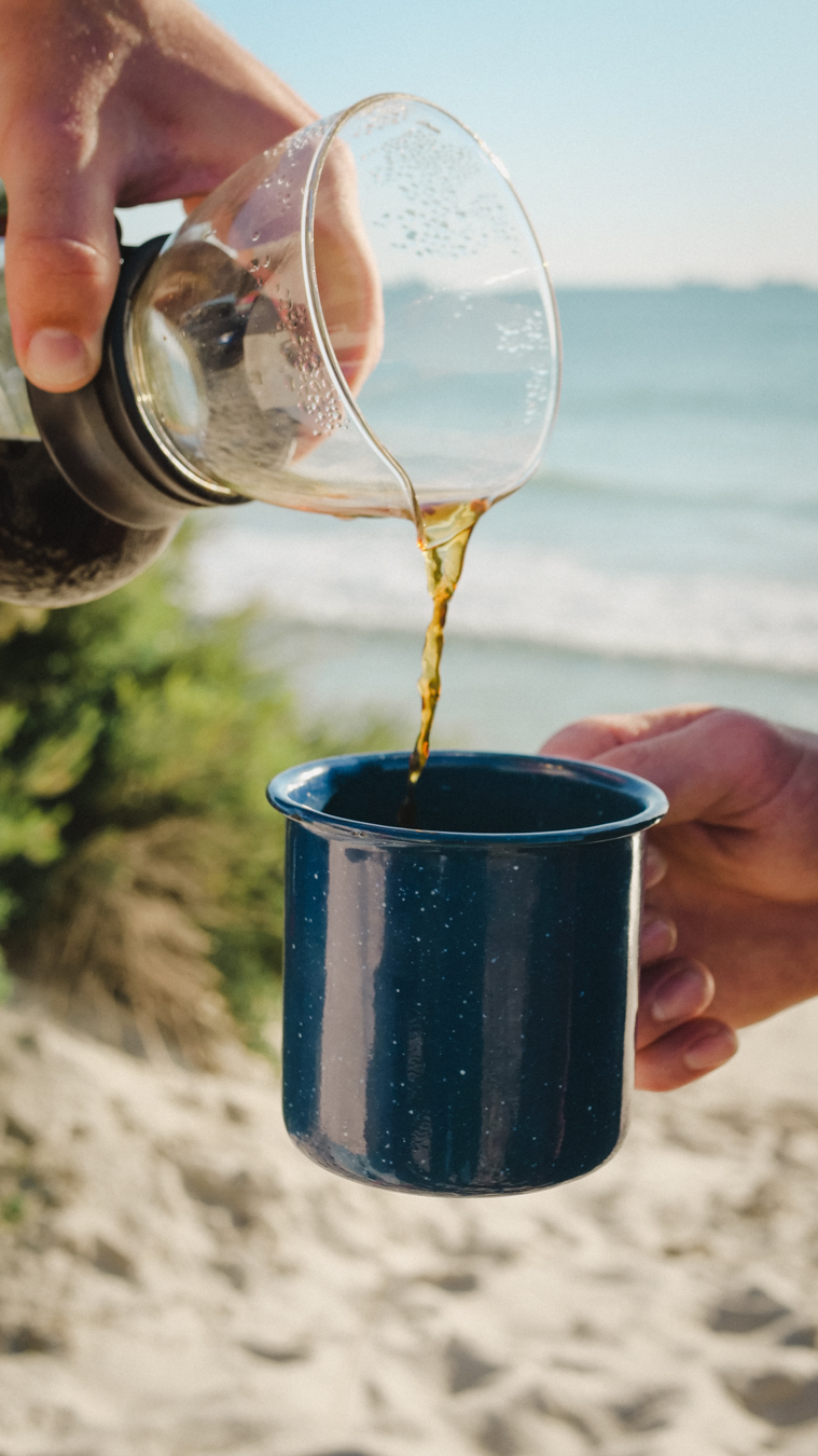 Geographic anchoring visual