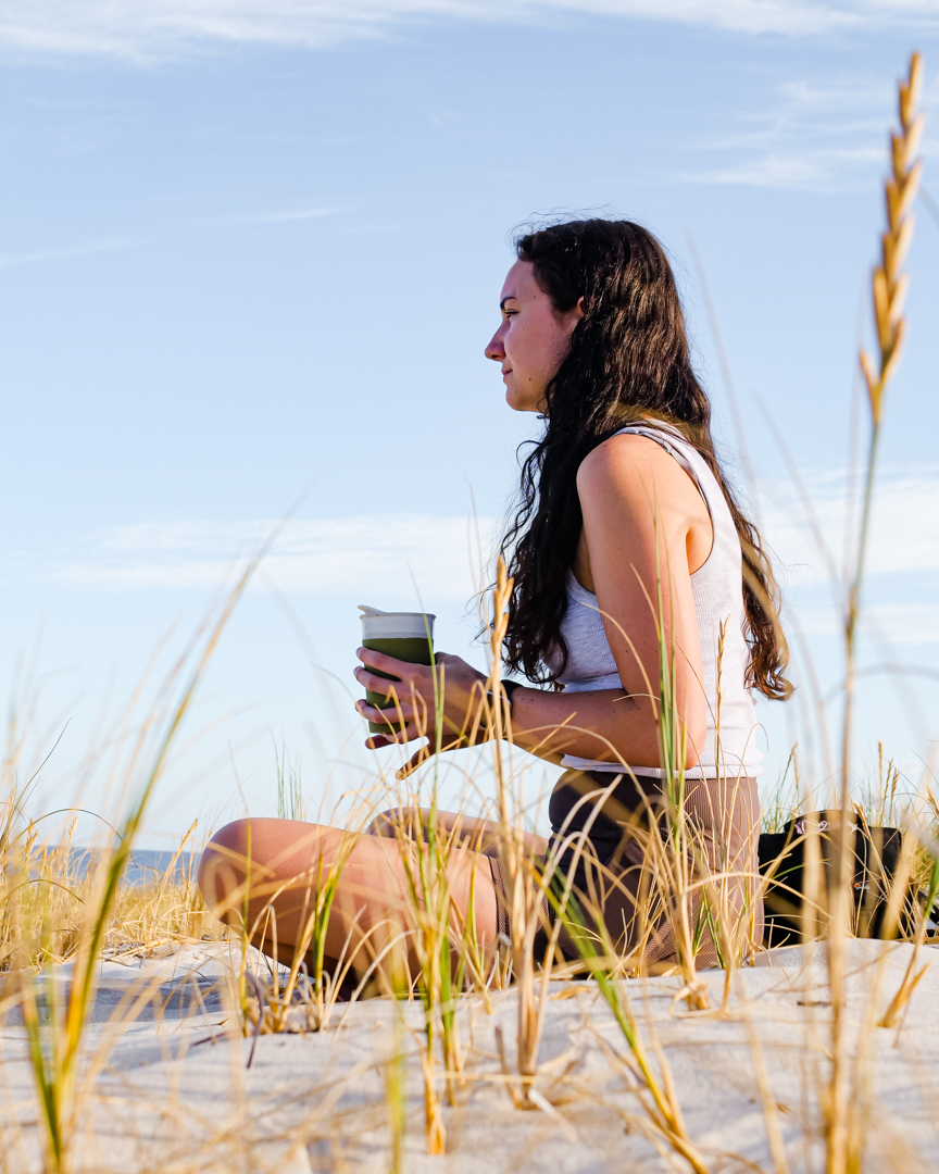 Beach lifestyle portrait supporting retail expansion