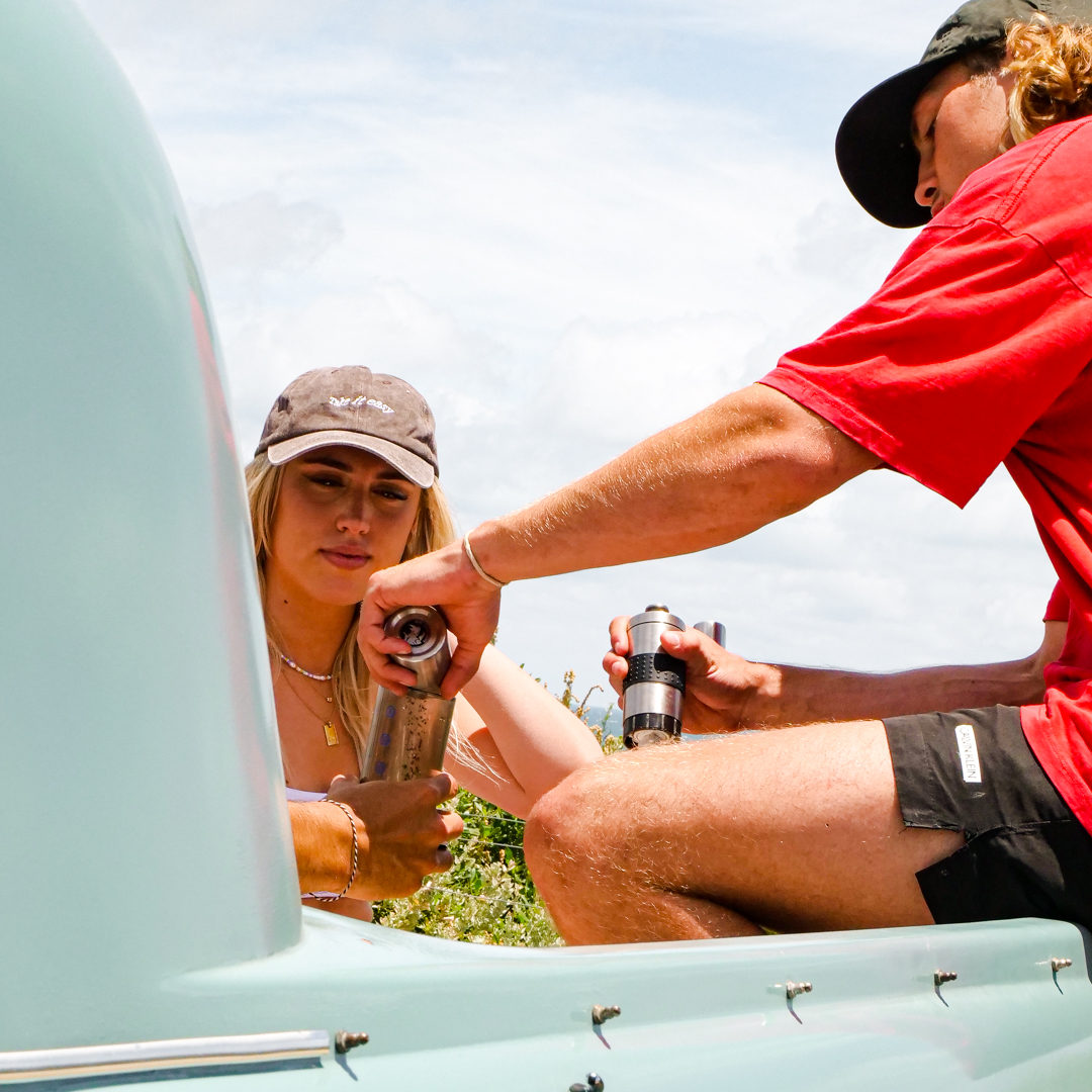Car-hood brew prep detail image