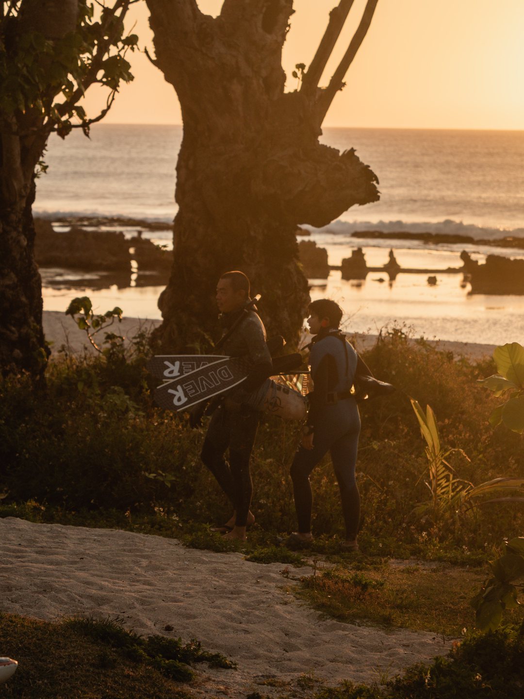 Blue Water Retreat closing frame